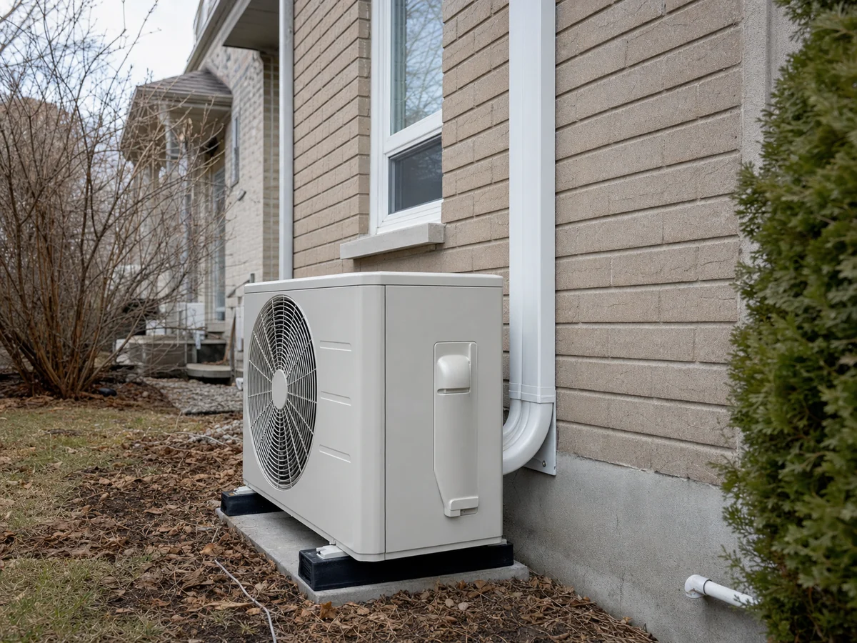 Multi-zone ductless outdoor condenser with three insulated line sets